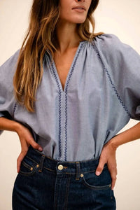 Mille - Harper Relaxed Cotton Blouse