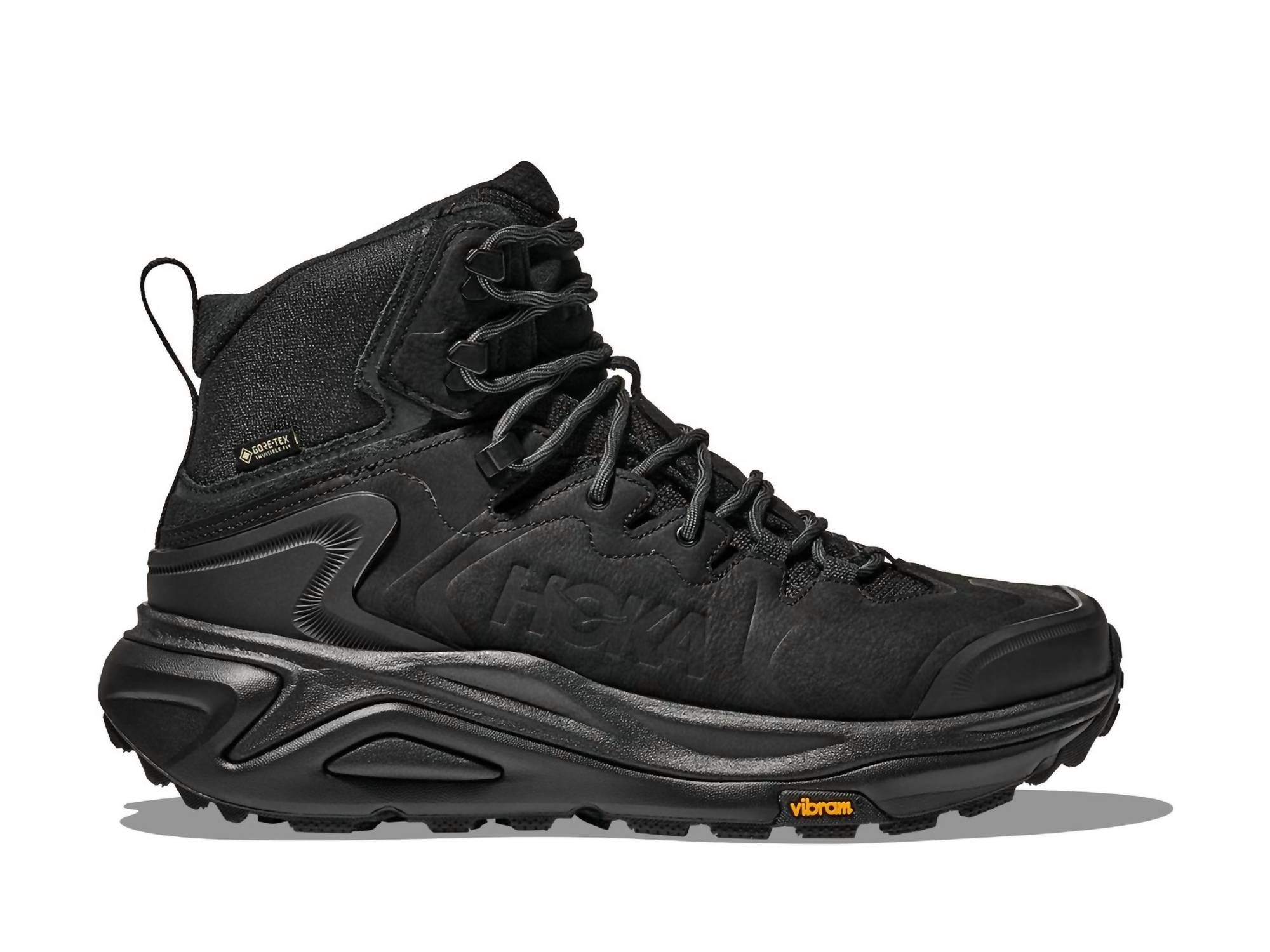 Hoka Men's Kaha 3 Gtx Hiking Shoes in black black - men's boots