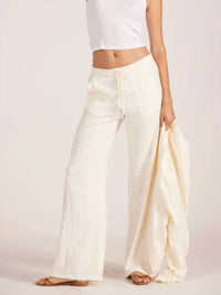 Bobi - Gusset Linen Pants