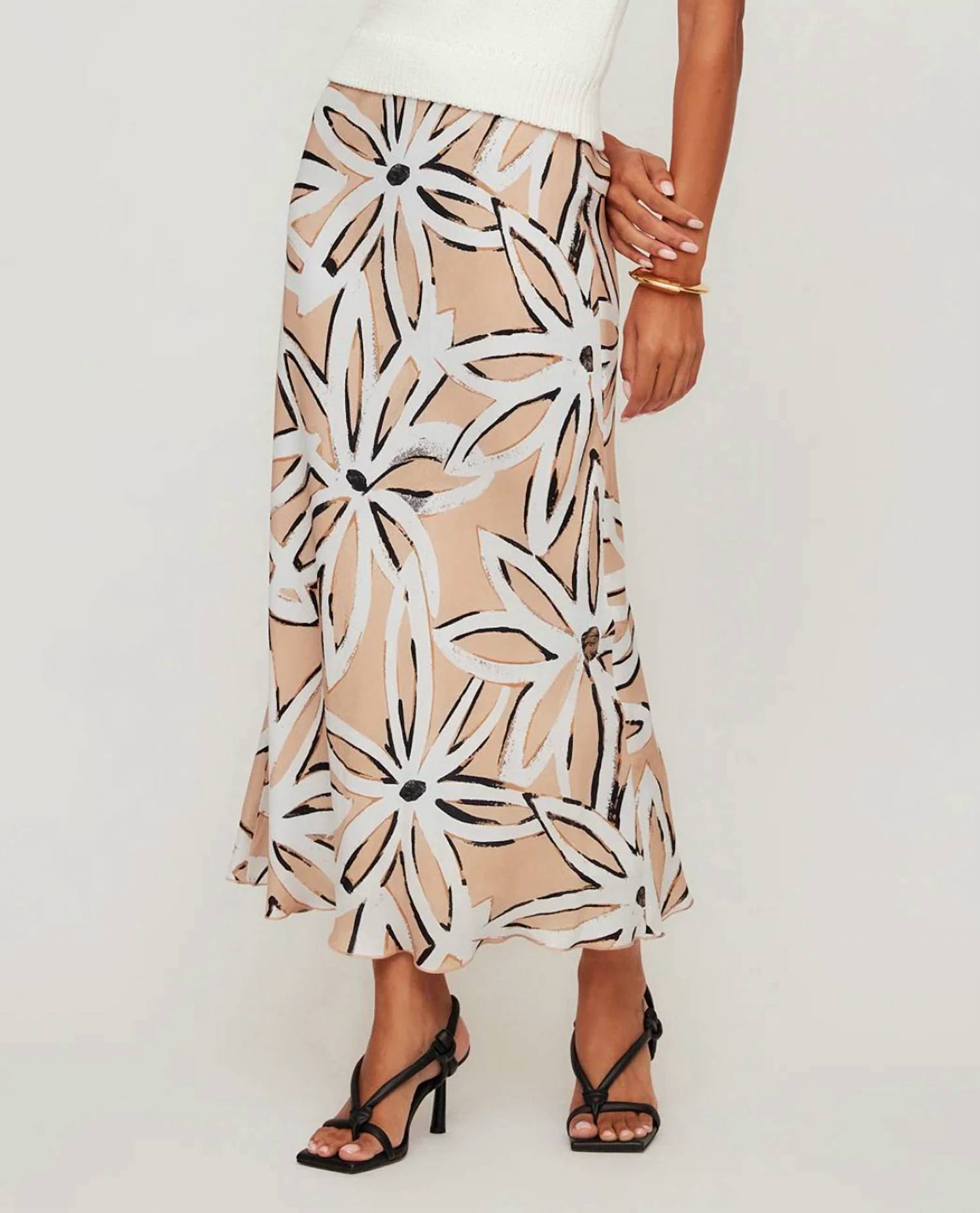 Fifteen Twenty - Eva Bias Ankle Skirt