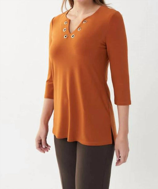 Joseph Ribkoff - Amber V Neck Top