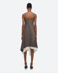 Helmut Lang - Scarf Hem Dress