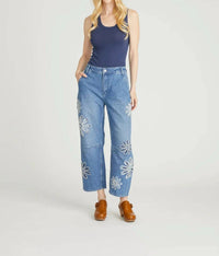 Driftwood - Barbie Barrel X Daisy Patchwork Jeans