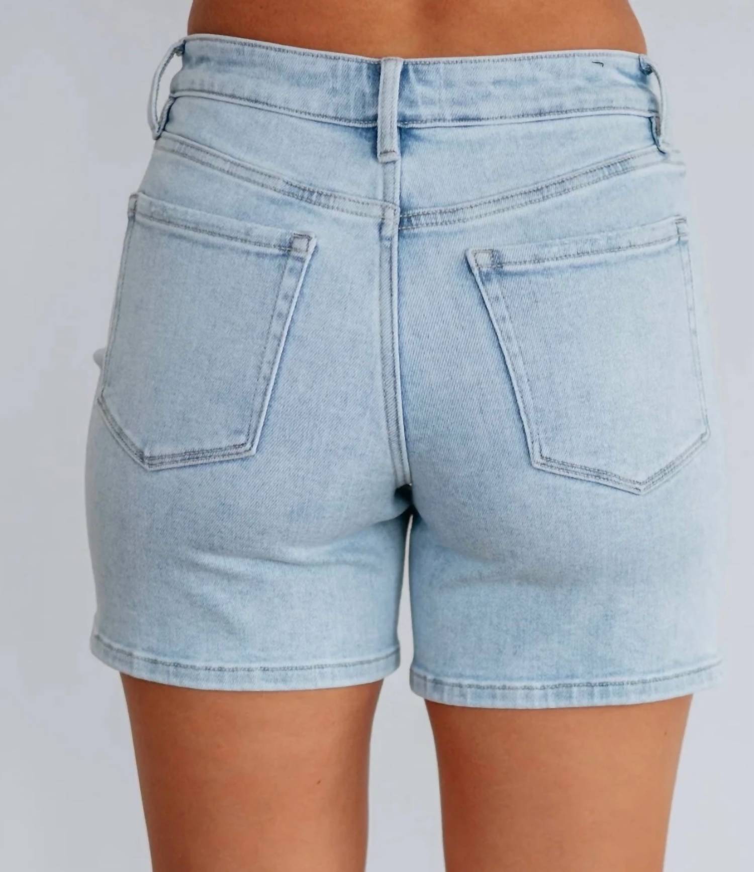 Vervet By Flying Monkey - Loreita Midi Jean Shorts