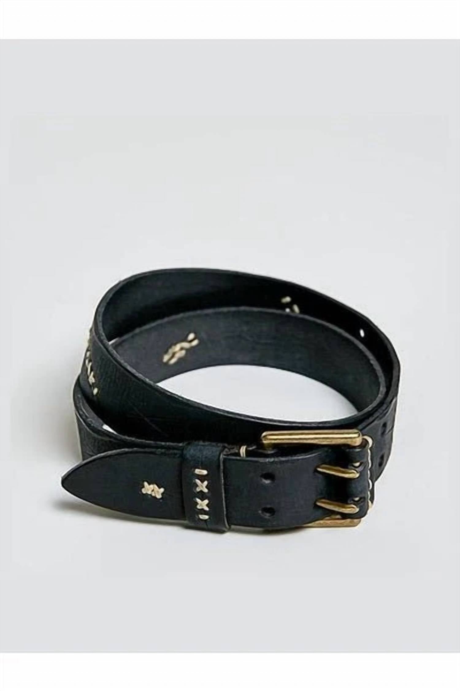 Pol - Women's Night Trail Leather Belt