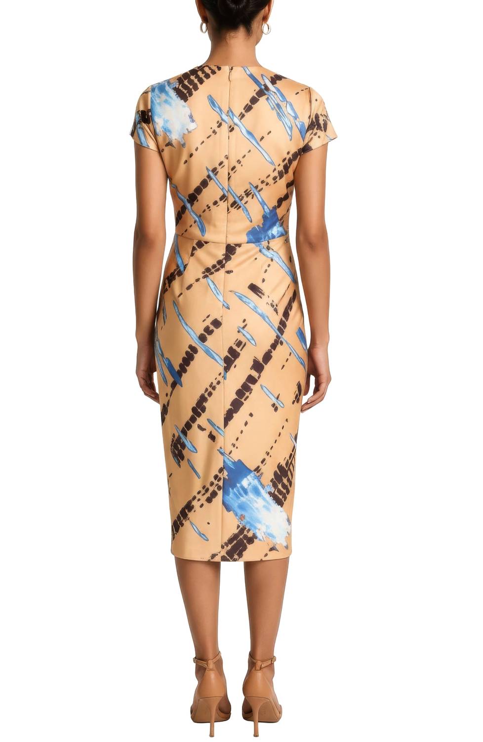 Area Stars - Women's Avery Print Draped Dress