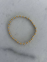 Chansuttpearls - Women's Two Toned Beaded Bracelet