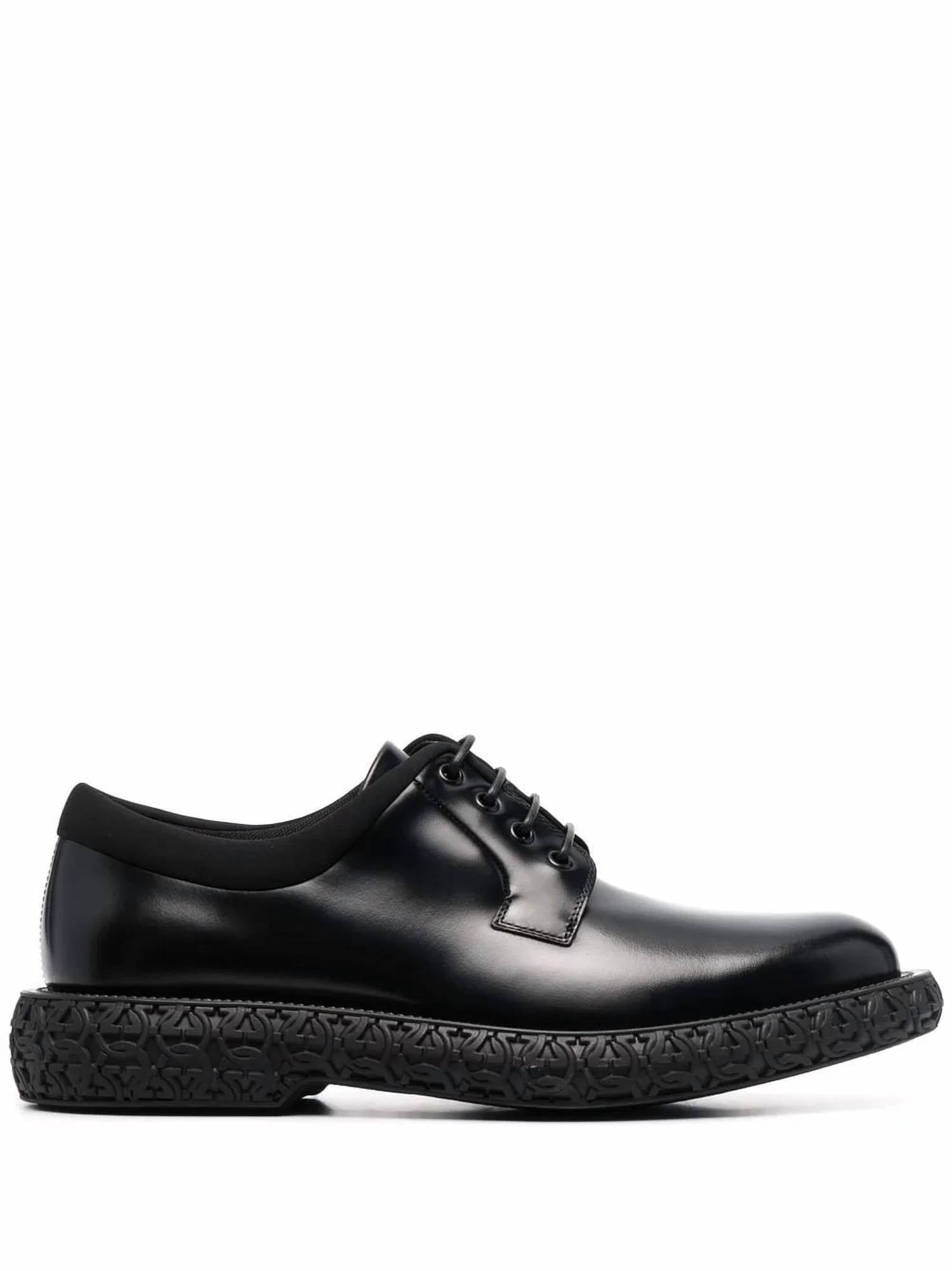 Salvatore Ferragamo - Men's Mark Leather Derby Shoes
