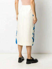 Valentino - Printed Midi Skirt