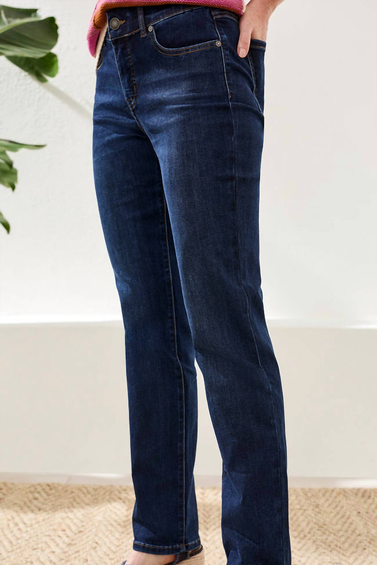 Tribal - Eco Friendly Sophia Straight Leg Jeans - Petite