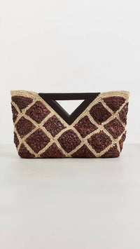 Veronica Beard - Women's Crochet Raffia Vesper Bag