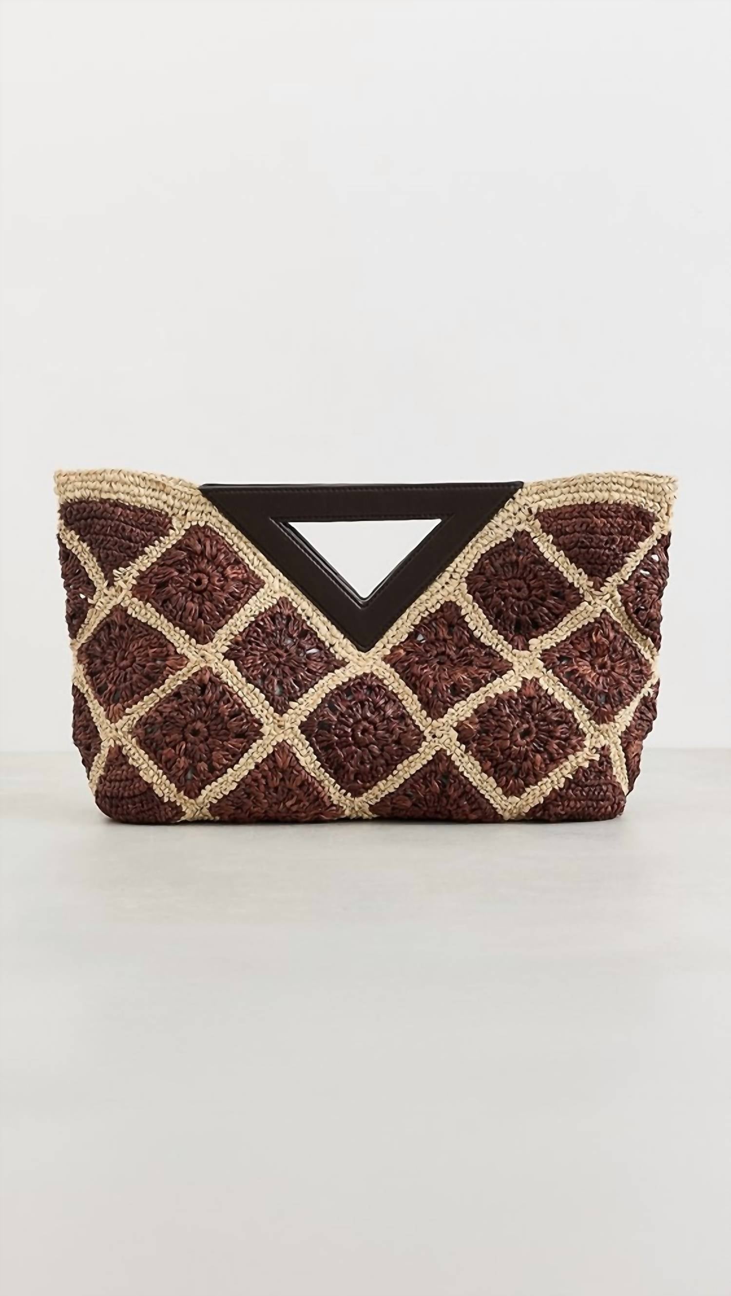 Veronica Beard - Women's Crochet Raffia Vesper Bag
