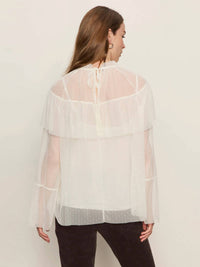 Sanctuary - Ethereal Dotted Mesh Blouse