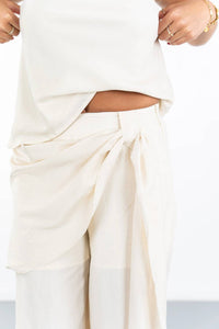 Whiteroom+Cactus - Briar Woven Tie Pants