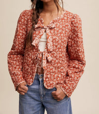 Listicle - Ditzy Floral Jacket