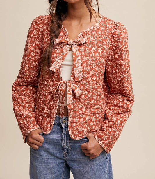 Listicle - Ditzy Floral Jacket