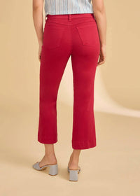 Fdj - Pull-on Boot Crop Denim Pants