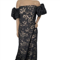 Rene Ruiz Collection - Women's Off The Shoulder Floral Long Formal Gown