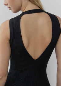 Withblack - Nana Rib Midi Dress