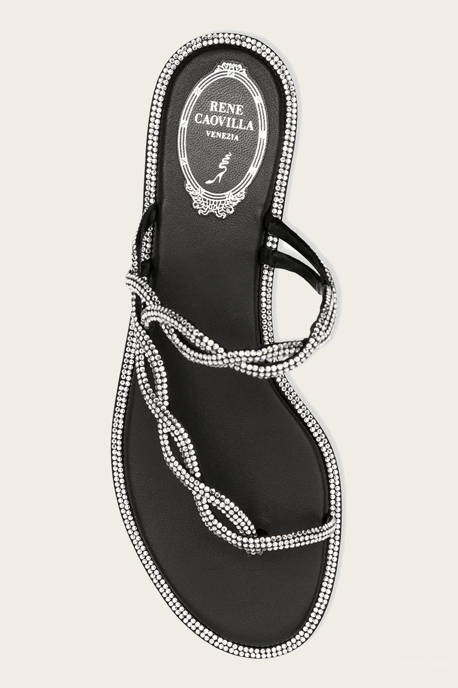 Rene Caovilla - Women's Braid Flat Sandals