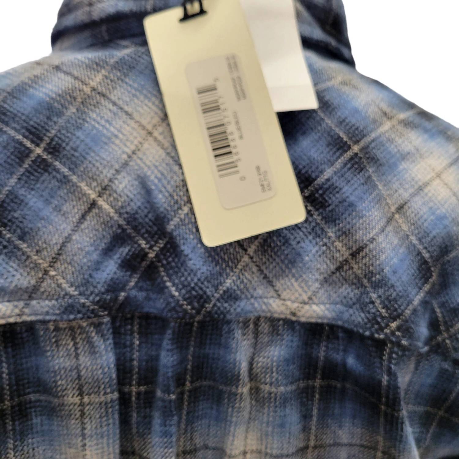 Silver Jeans Co - Men's Plaid Long Roll Tab Sleeve Shirt