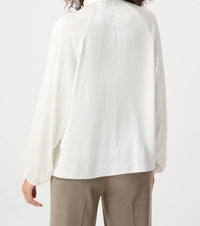Joseph Ribkoff - Recycled Satin Stand-collar Top