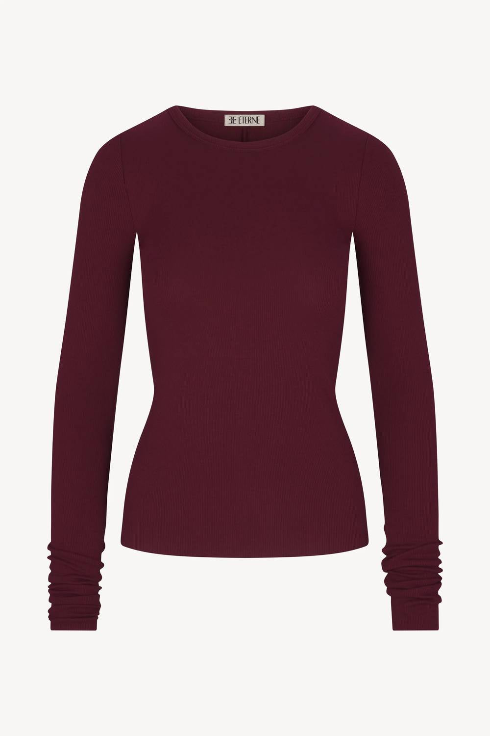 Eterne - Ribbed Long Sleeve Top