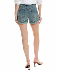 Blanknyc - Women's Clean Indigo Mom Shorts