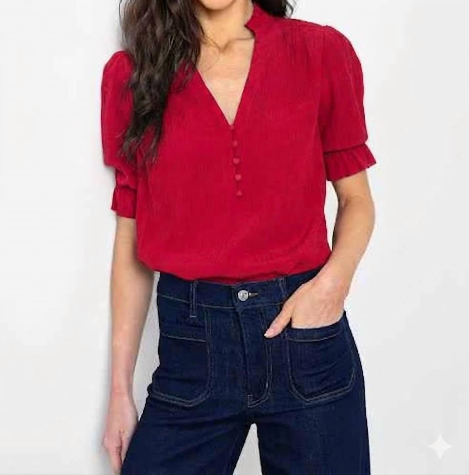 Go By Go Silk - Zip V Silk-knit Top