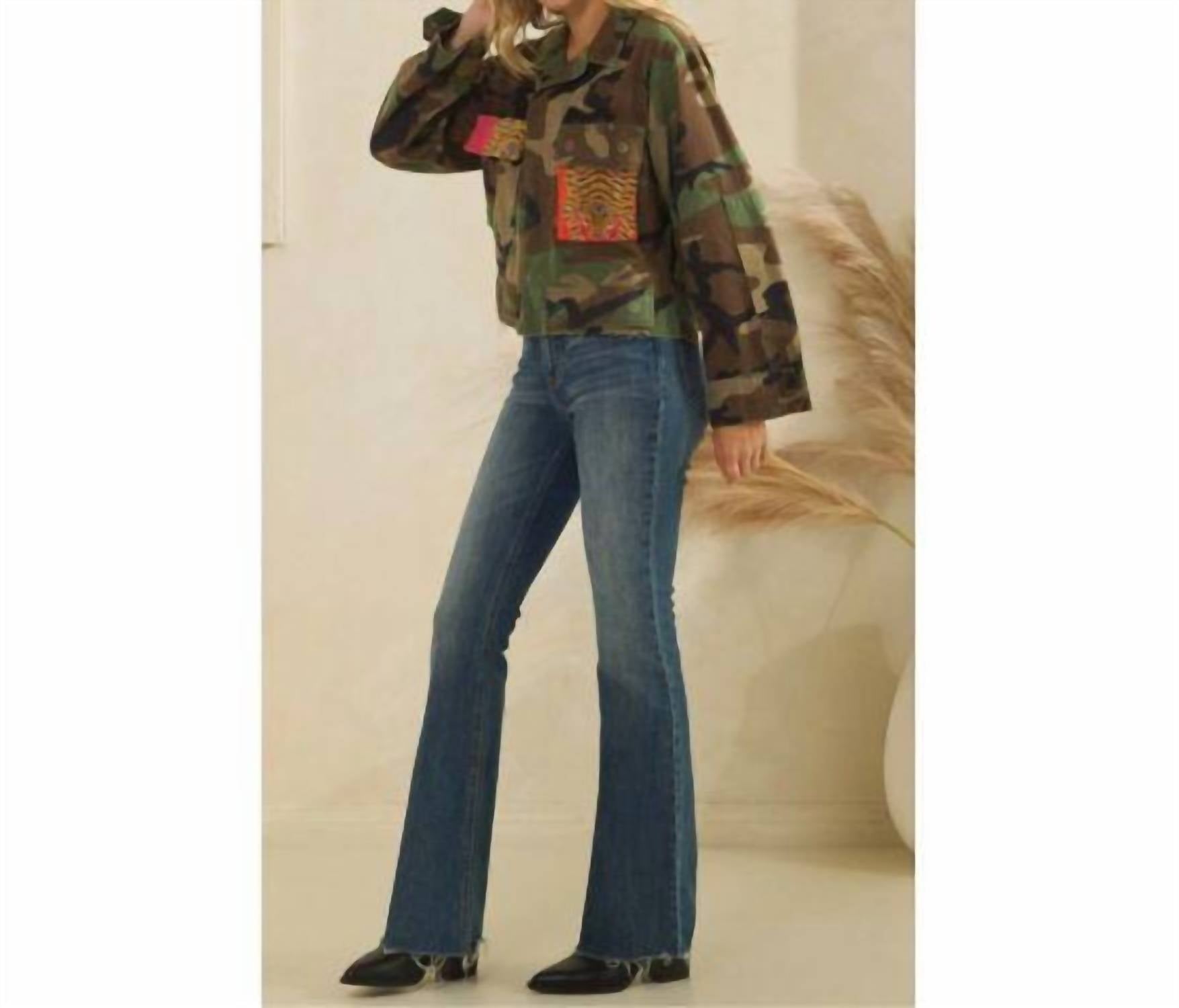 Adore - Wild Side Tiger Contrast Jacket