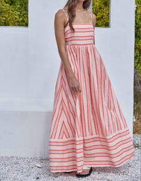 By Together - Striped Midi Dress