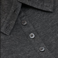 CLOSED Highneck Turtleneck Longsleeve Tee in grey - women's long sleeve top - view 6