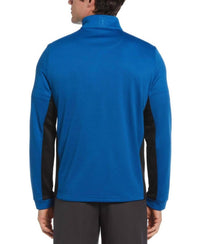 Pga Tour - Men's Micro Jacquard Quarter-zip Pullover Sweatershirt