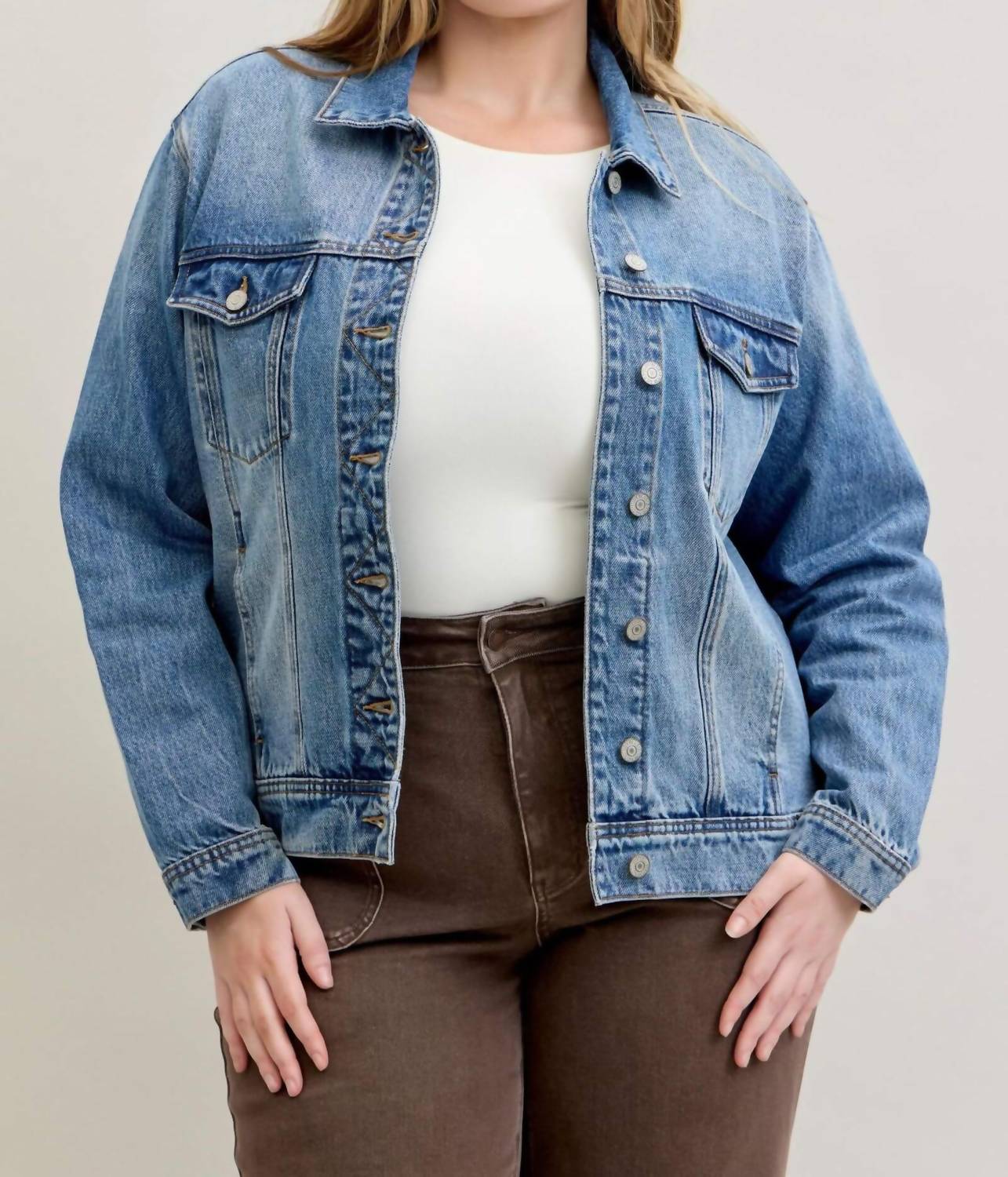Judy Blue - Rigid Magic Boyfriend Jean Jacket
