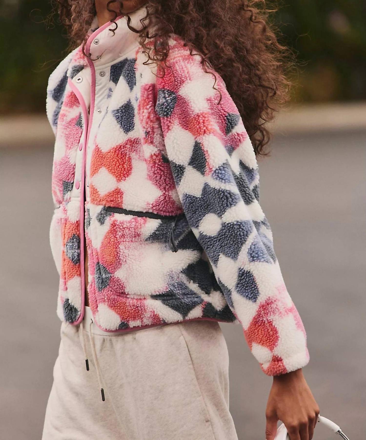 Free People Rocky Ridge Jacket in mystic meadow - women's jacket - detail view
