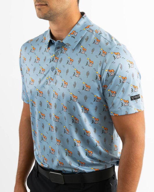 Yatta Golf - Clever Coyote Golf Polo
