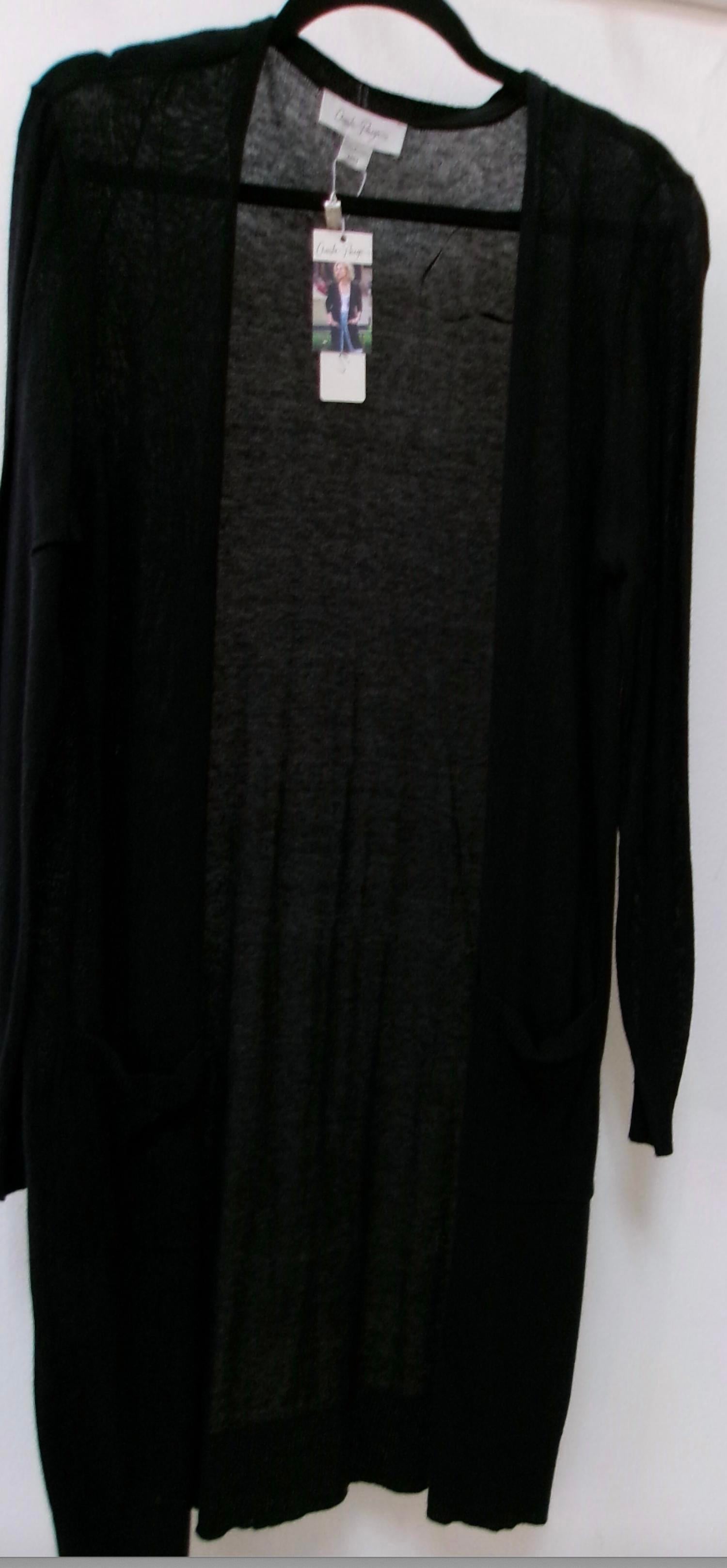 Charlie Paige - Women's Solid Long Cardigan