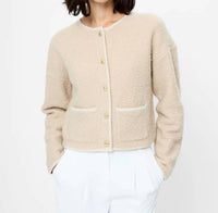 French Connection - Effie Boucle Knit Cardigan