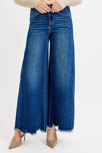 Risen - Chatter High Rise Ankle Wide Jeans