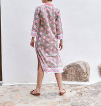 Sz Blockprints - Isle Frock In Lisbon Print