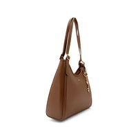 Like Dreams Women's Amrose Vegan Leather Tote Bag in brown - women's bag - alternate view