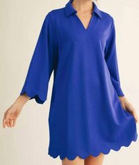 Jodifl Come My Way Dress in royal - women's dress - detail view