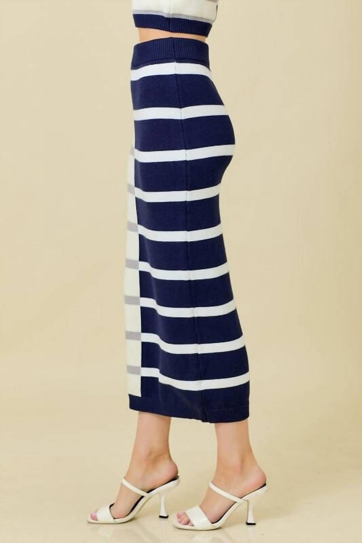 Mainstrip - Angela Sweater Skirt Set