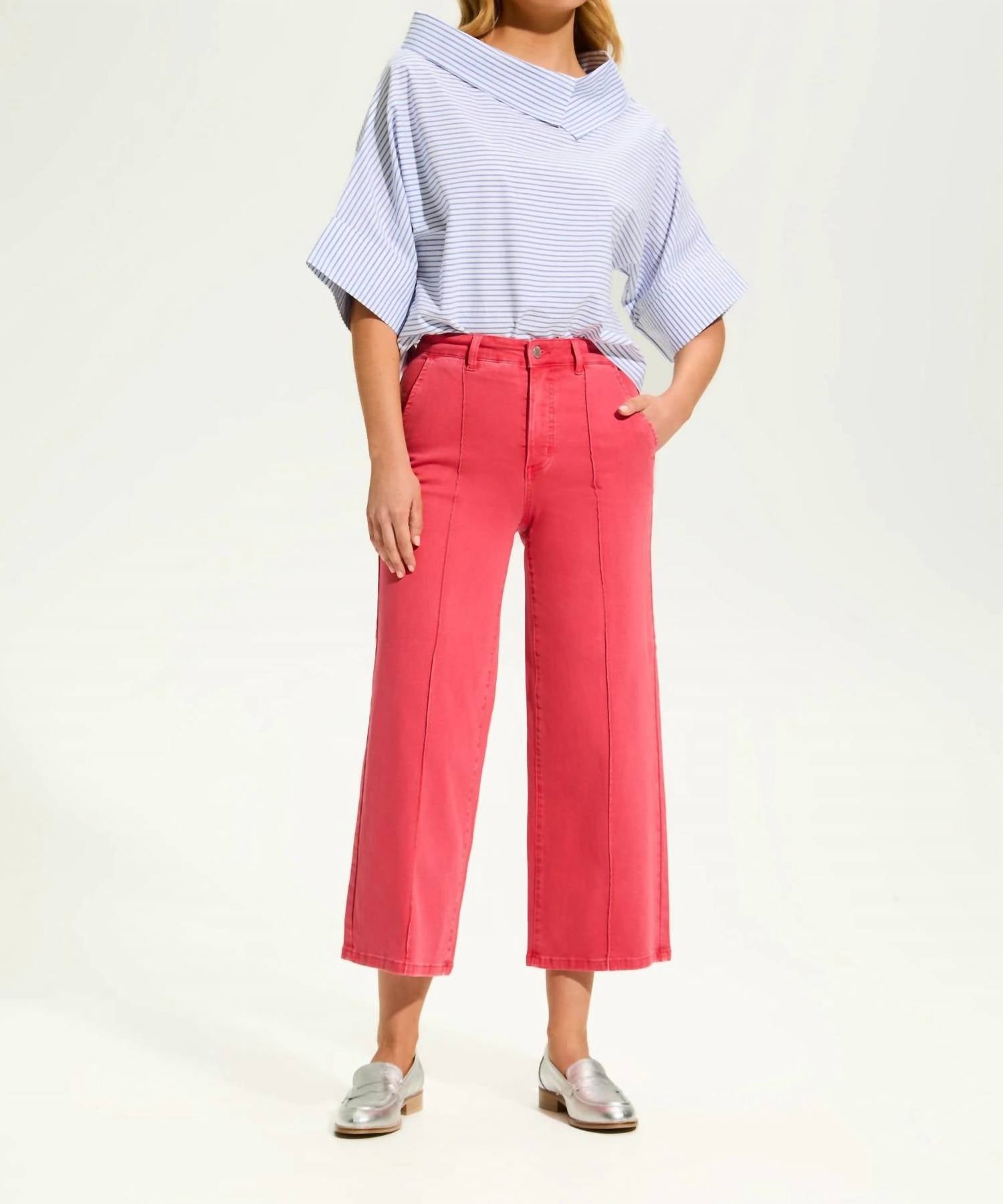 Fdj - Suzanne Wide Crop Denim Jeans