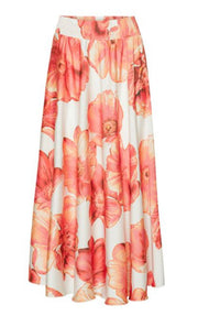 Karmamia WOMEN'S SAVANNAH SKIRT in maui floral - women's skirt - detail view