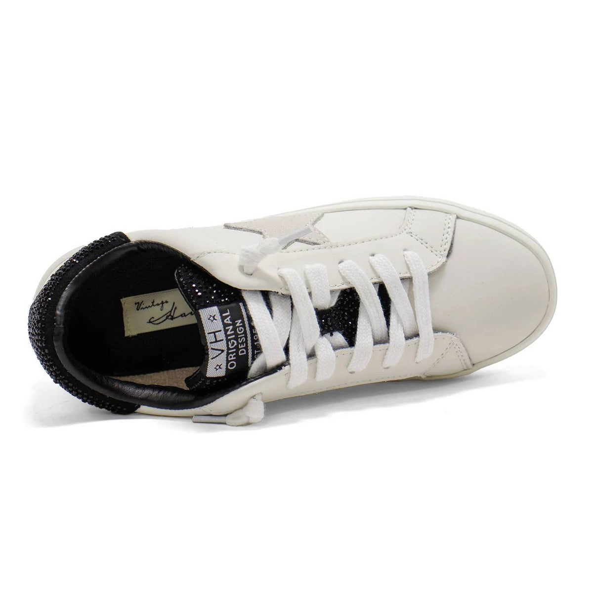 Vintage Havana - Women's Raz Rhinestone Low Top Sneakers