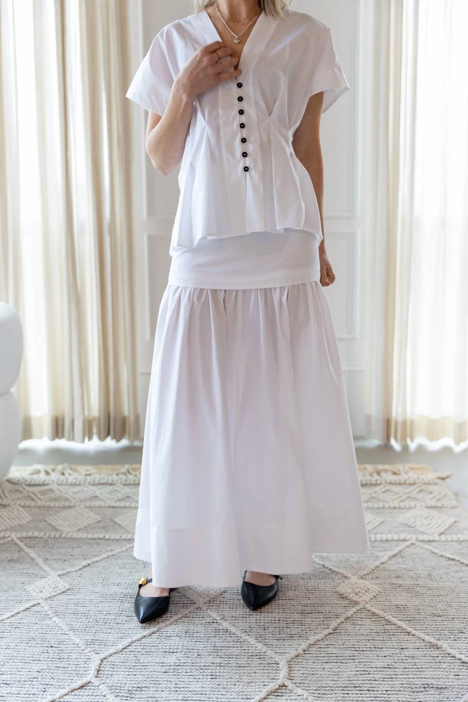 House Of Dagmar - Cotton Maxi Skirt