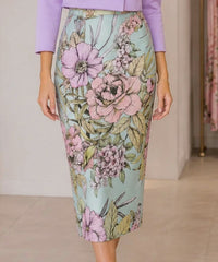 Maison Zoulias - Yvonni Pencil Midi Skirt