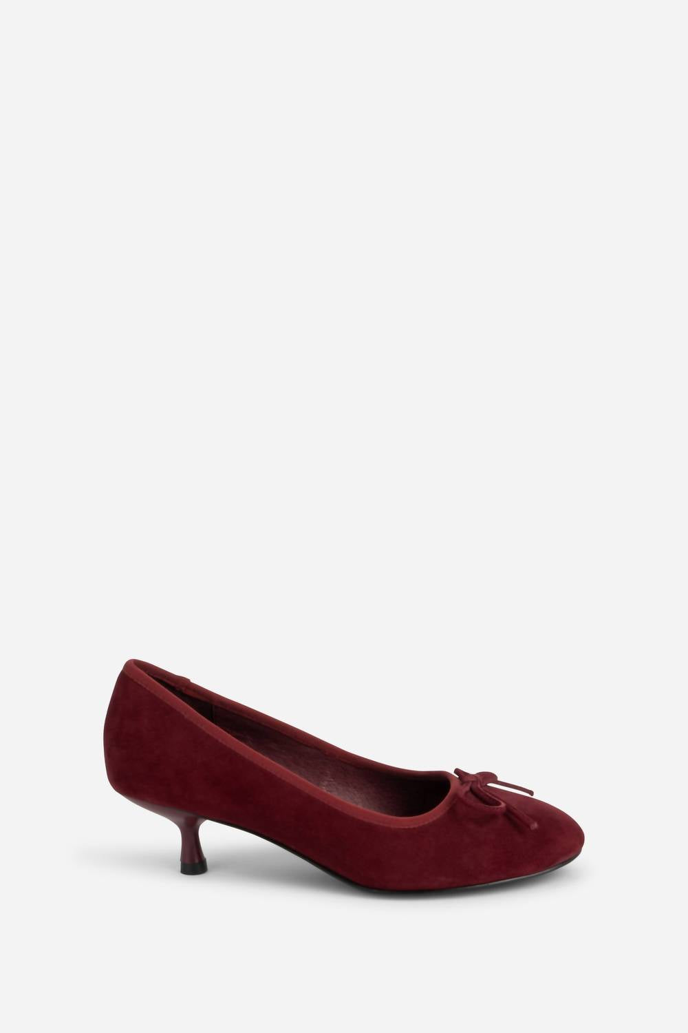 Intentionally Blank - Women's Bina Suede Kitten Heel Shoes