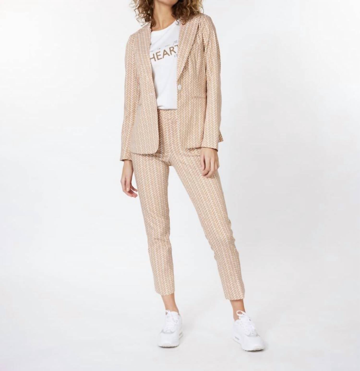 Esqualo - Skylar Stretch Block Trousers